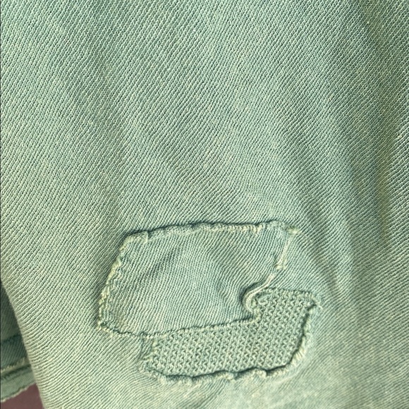 Free People We the Free Women's Light Green Short Sleeve Tee V Neck Top L NEW - Picture 3 of 7